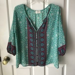 boho blouse